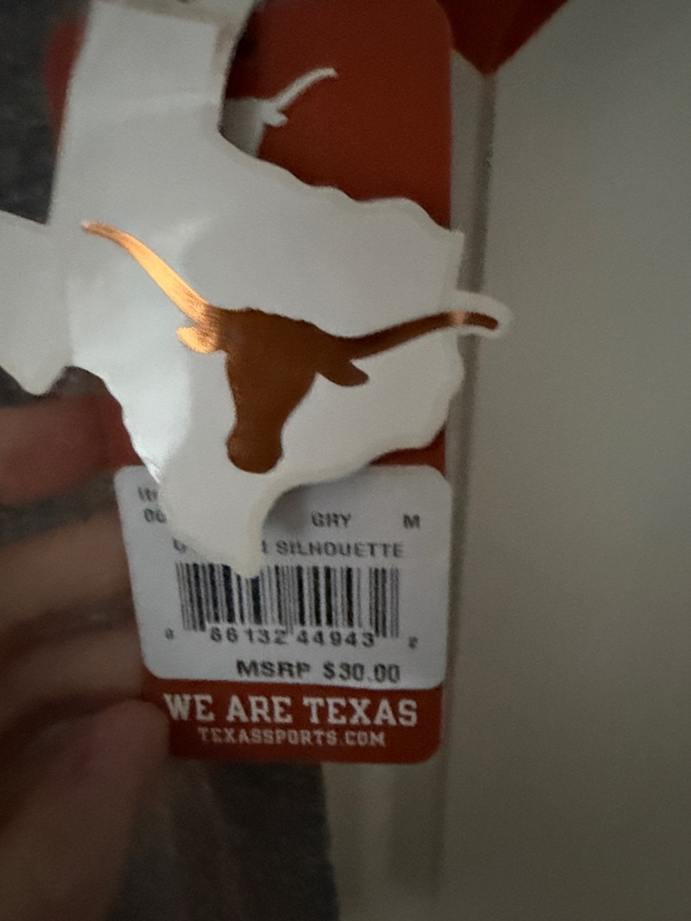NWT Short Sleeve Raglan Tee with University of Texas Longhorns Logo - Picture 3 of 6